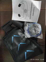 Міостимулятор для м'язів живота W24 Black (14983)