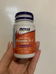 Вітаміни та мінерали NOW Vitamin D3 2000 IU, 120 капсул фото від покупців 17