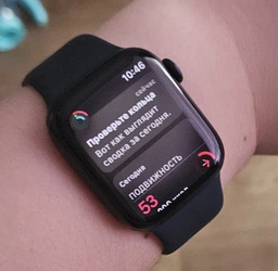 Смарт-годинник Apple Watch Series 9 GPS 41mm Starlight Aluminium Case with Starlight Sport Band - M/L (MR8U3QP/A) фото від покупців 12