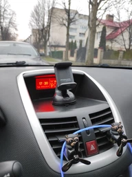 Автодержатель для телефона Promate Mount-2 Black (mount-2.black) фото от покупателей 8