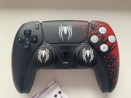 Силіконові накладки на стіки Spider-Man для Sony DualShock PS4 / DualSense PS5 (Чорні, 2шт.) [376412091] фото від покупців 9