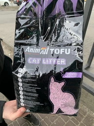 AnimAll Tofu наповнювач соєвий 6 л - лаванда фото від покупців 3