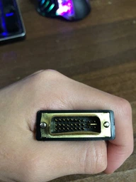 Перехідник з DVI-I (24 + 5) тато -> HDMI мама 1080p адаптер конвертер (587702922) Чорний фото від покупців 1