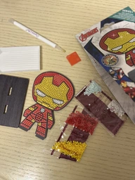 Набор для творчества Crystal Art Железный человек (CAFGR-MCU003) (5056588601004)