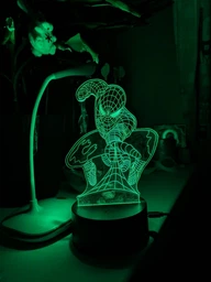 Ночник-светильник 3D "Человек-паук" 24х15 см 3DTOYSLAMP (2000002619109) фото от покупателей 2