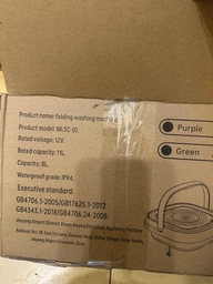 Машина пральна складана Maxtop Silicon Washing Machine Рожева фото від покупців 5