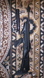 Модератор (глушник) Hatsan для PCP та ППП гвинтівок (4.5мм, 1/2-20 UNF) фото від покупців 1