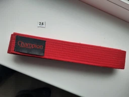 Пояс для кимоно Champion синий №3 260см фото от покупателей 2