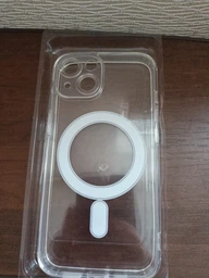 Прозрачный чехол Clear Case with MagSafe для iPhone 13 фото от покупателей 5