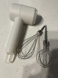 Портативный электрический беспроводной миксер на аккумуляторе USB венчик для взбивания фото от покупателей 2