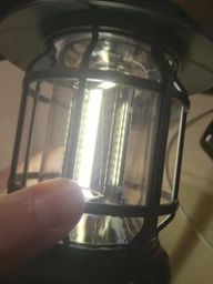 Аккумуляторная кемпинговая LED подвесная лампа 1200мАч освещение на 360 градусов влагозащищенный фонарь светильник с крючком 24х11см UKC K-20 фото от покупателей 1