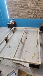 Лавочный скамеечный брус деревянный 35*60*2000 мм, ель фото от покупателей 12