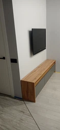 Стенка в гостиную Doros U3 Тахо/Графит 180х33х48 см (41510091) фото від покупців 3