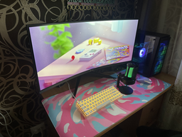 Монитор 34" QUBE Overlord C34UQ144