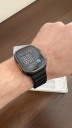 Смарт часы Smart Watch HK11 ULTRA 3 AMOLED 49mm [2 ремешка Trail Loop и Ocean Band в комплекте] HK11U3-SB фото от покупателей 12