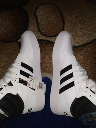 Мужские зимние ботинки Adidas Hoops 3.0 Mid Wtr IH0164 41.5 (7.5UK) 26 см Magbei/Prebrn/Prebrn (4067888716160) фото от покупателей 3