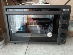 Електрична піч EDLER EDEO-3802 Black фото від покупців 1