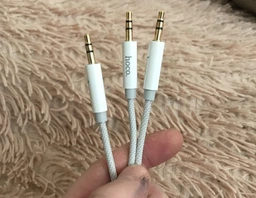 Кабель AUX Hoco UPA19, Jack 3.5 to Jack 3.5, 1m, чорний