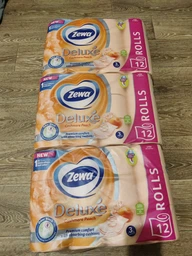 Туалетний папір Zewa Deluxe Персик 3 шари 12 рулонів (7322541396026) фото від покупців 7