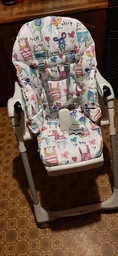 Чохол DavLu до стільця для годування Peg Perego Siesta/Follow me Фламінго корал (Ch-n-4-2) фото від покупців 1