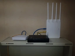 ДБЖ UPSEN UPS DC1018P 5V /9V/ 12V-10400mAч, джерело безперебійного живлення, повербанк для роутера, маршрутизатора