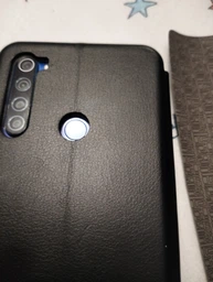 Чехол-книжка Elegant на Xiaomi Redmi Note 8T бордовый фото от покупателей 1
