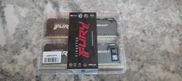 Оперативная память HyperX DDR4-3200 16384MB PC4-25600 (Kit of 2x8192) Fury RGB Black (HX432C16FB3AK2/16) фото от покупателей 3
