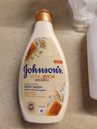 Гель для душа Johnson's Vita-Rich Ухаживающий с йогуртом, овсом и медом 250 мл (3574661509211/3574661385631)