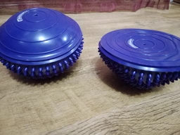 Полусфера балансировочная массажная EasyFit EF-3001-Gr мягкая кочка киндербол массажер для ног и стоп 16 см Серая (56000821) фото от покупателей 1