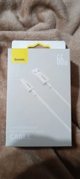 Кабель Baseus Superior Series USB to Type-C 66W 1 м White (CATYS-02) фото от покупателей 4