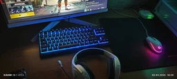 Клавіатура SteelSeries Apex 3 TKL RGB USB Black (64831) фото від покупців 3
