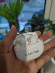 Наушники Canyon TWS-8 White (CNS-TWS8W) фото от покупателей 5