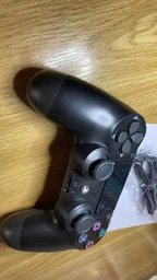 Беспроводной джойстик-геймпад DualShock для PS 4 и ПК встроенный монодинамик поддержка вибрации фото от покупателей 1