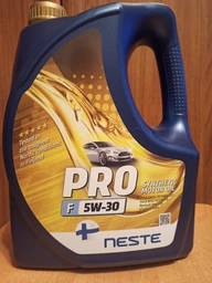 Масло моторное cинтетическое Neste Pro F 5W-30 4 л (9)