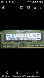Оперативна пам'ять Samsung SODIMM DDR3 4Gb 1333MHz PC3-10600 (M471B5273DH0-CH9) фото от покупателей 8