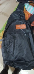 Городской универсальный дорожный набор 3 в 1: рюкзак, сумка, кошелек Backpack 9018 Черный фото от покупателей 4