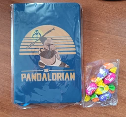 Блокнот А5 Кунг-фу панда и Мандалорец (Pandalorian) Салатовый (92288-3428-LM)