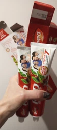 Упаковка зубной пасты Dabur Herb'l Отбеливающая Соль и Лимон 150 г х 2 шт (6291069707175) фото от покупателей 2