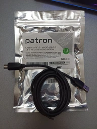 Кабель Patron USB 3.0 - Micro USB Тип B 1.8 м (CAB-PN-USB3-MICRO)