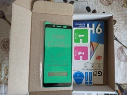 Захисне скло-плівка Fiji Ceramics для Xiaomi Redmi Note 5 / Note 5 Pro чорний Full Glue 0,26 мм в упаковці