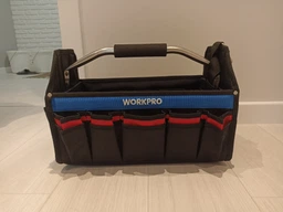 Сумка для инструмента открытая WORKPRO 410x235x270мм 600D полиэстер PRO WP281011 фото от покупателей 3