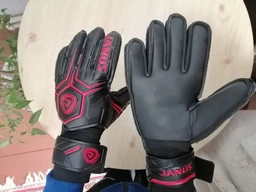 Вратарские профессиональные детские перчатки FOOTBALL MASTERS JANUS размер №7 на 10-13 лет черно-желтые (JAN-07-Y) фото от покупателей 17