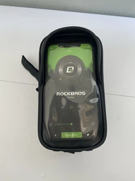 Велосипедная сумка с каркасом на руль велкро для телефона до 6,5" ROCKBROS B70 Черный (RB-B70-2342) фото от покупателей 3