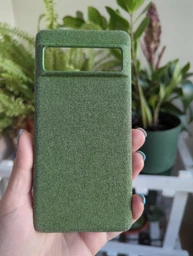 Тканинний чохол для Google pixel 7 (темно-синій) фото від покупців 2