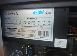 Блок питания Vinga 450W ОЕМ (PSU-450-12) фото от покупателей 5