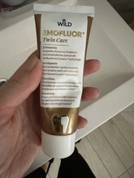 Профессиональная зубная паста Dr. Wild Emofluor Pro Twin Care с двойной защитой от эрозии и уменьшения повышенной чувствительности зубов 75 мл (7611841701488) фото от покупателей 2