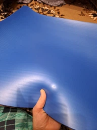 Коврик для йоги и фитнеса TECOFIT NBR 183x61x1 см Blue + чехол-сумка в подарок (TOP20106462/1) фото от покупателей 17