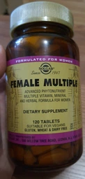 Витаминно-минеральный комплекс для женщин Solgar Female Multiple 60 Tablets фото от покупателей 4