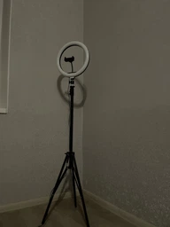 Набор блогера LED лампа 30 см + штатив 2.1м + держатель для телефона для фото и видео CXB30