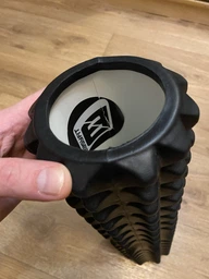 Масажний ролик EasyFit Grid Roller 45 см v.2.2 Помаранчевий фото від покупців 10